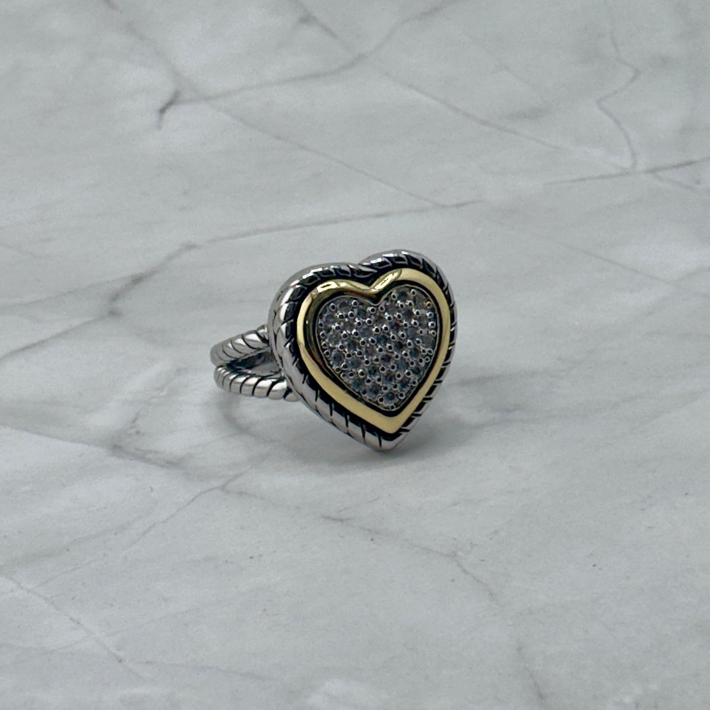 Juliana heart ring