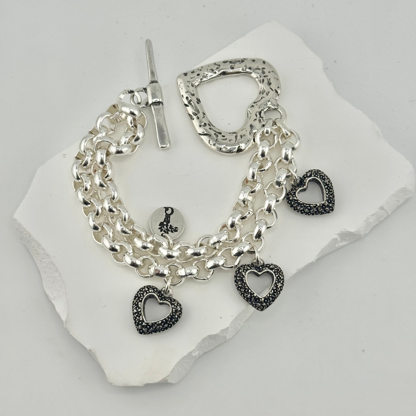 Carolina heart charm
