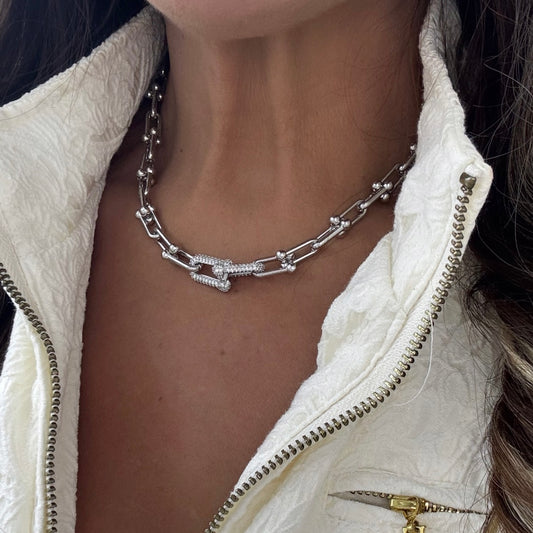 Teresa silver chain
