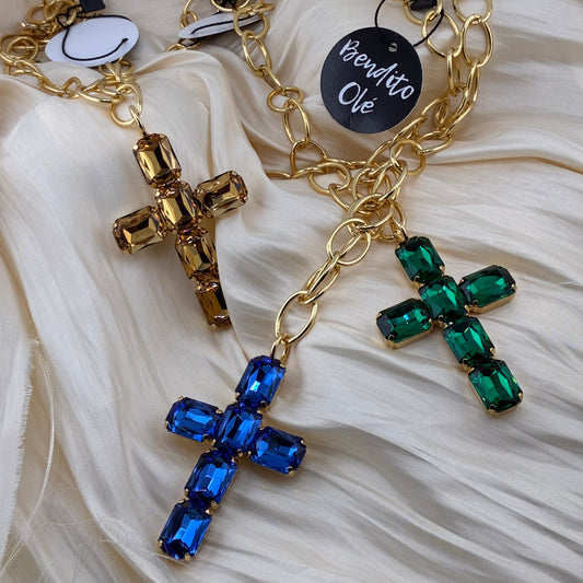 Aura swarovski chain