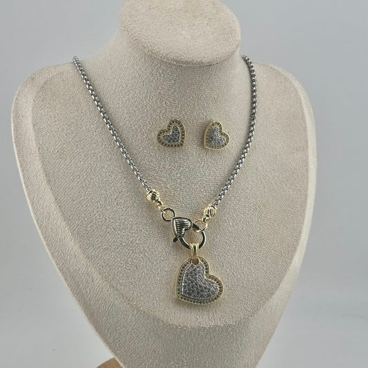 Danna heart set