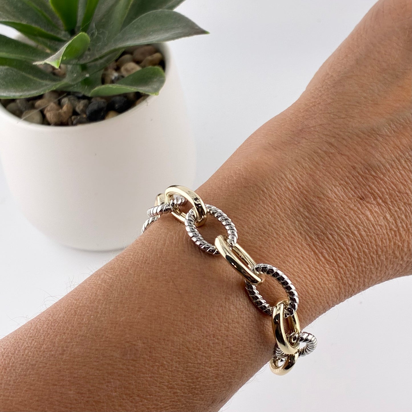Forever eslabon  bracelet