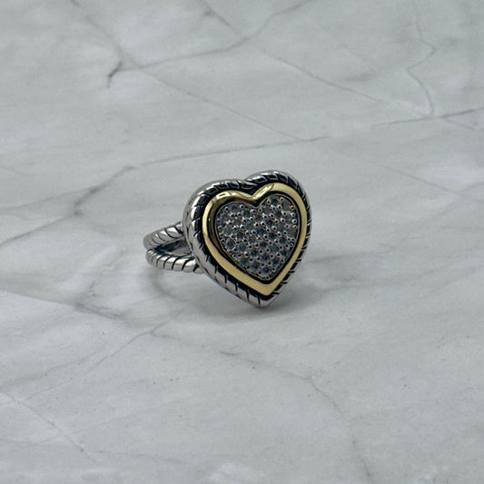 Juliana heart ring
