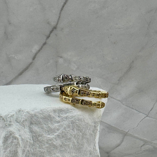Snake fine ring