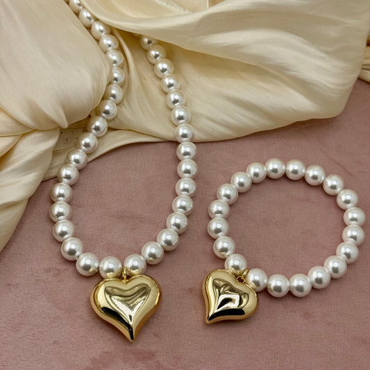 Mía heart set