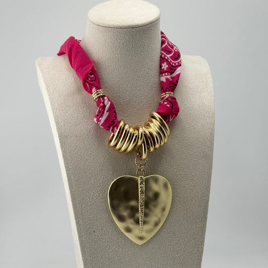 Pink necklace