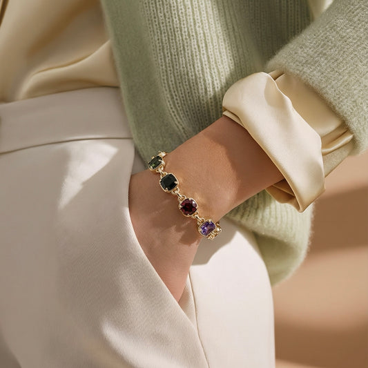 Camelia multi bracelet