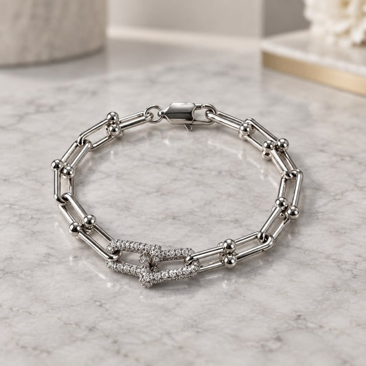 Teresa silver bracelet