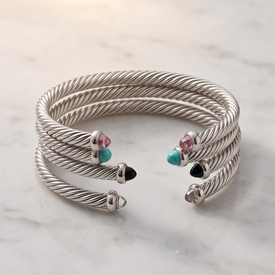 Aimara silver bracelet