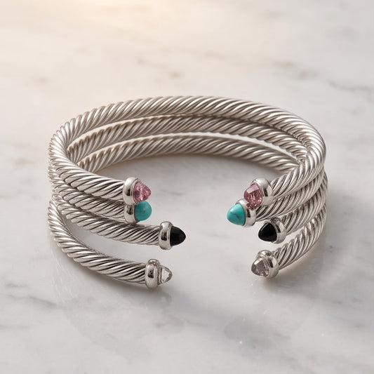 Aimara silver bracelet