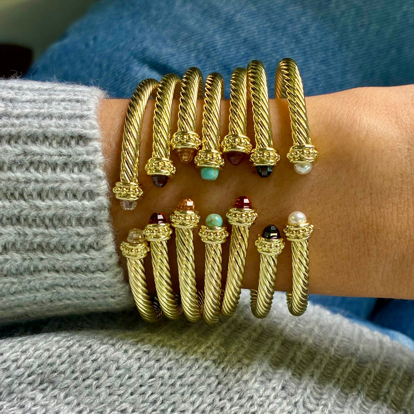 Aimara  gold Bracelet